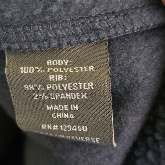 Berkley Jensen NWT Blue Boucle 1/4 Zip Size XL - Picture 7 of 7